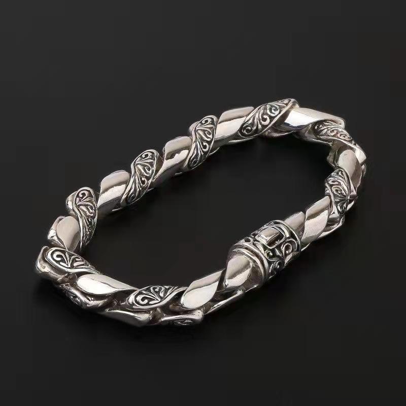 Simple Domineering Bracelet Classic Pin Buckle