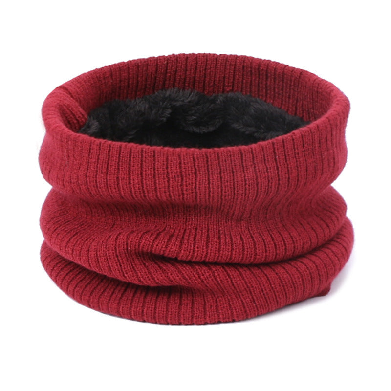 Men's And Women's Knitted Set Autumn And Winter Thickening
