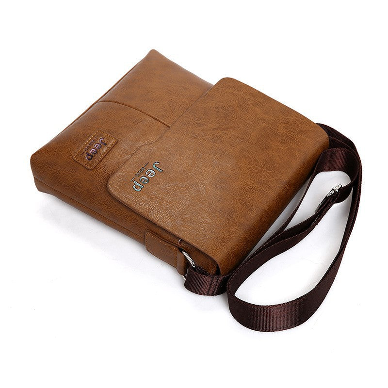 Business Casual One-shoulder Messenger Bag Wallet Combination