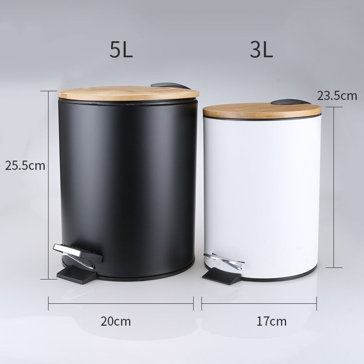 Household With Lid Hotel Room Trash Can Daily Necessities