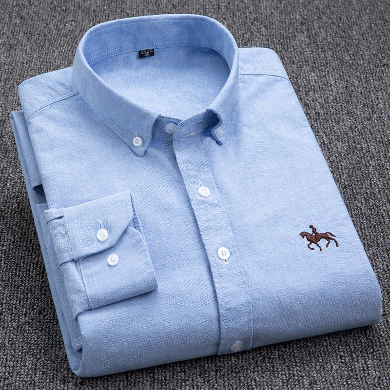 Oxford white shirt long sleeves