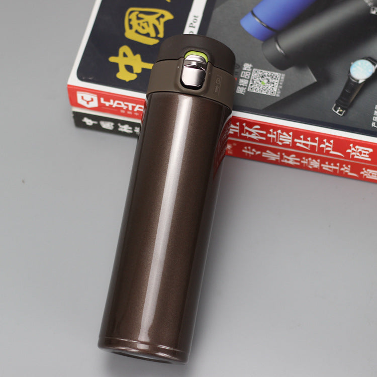 Car bounce easily stainless steel vacuum flask