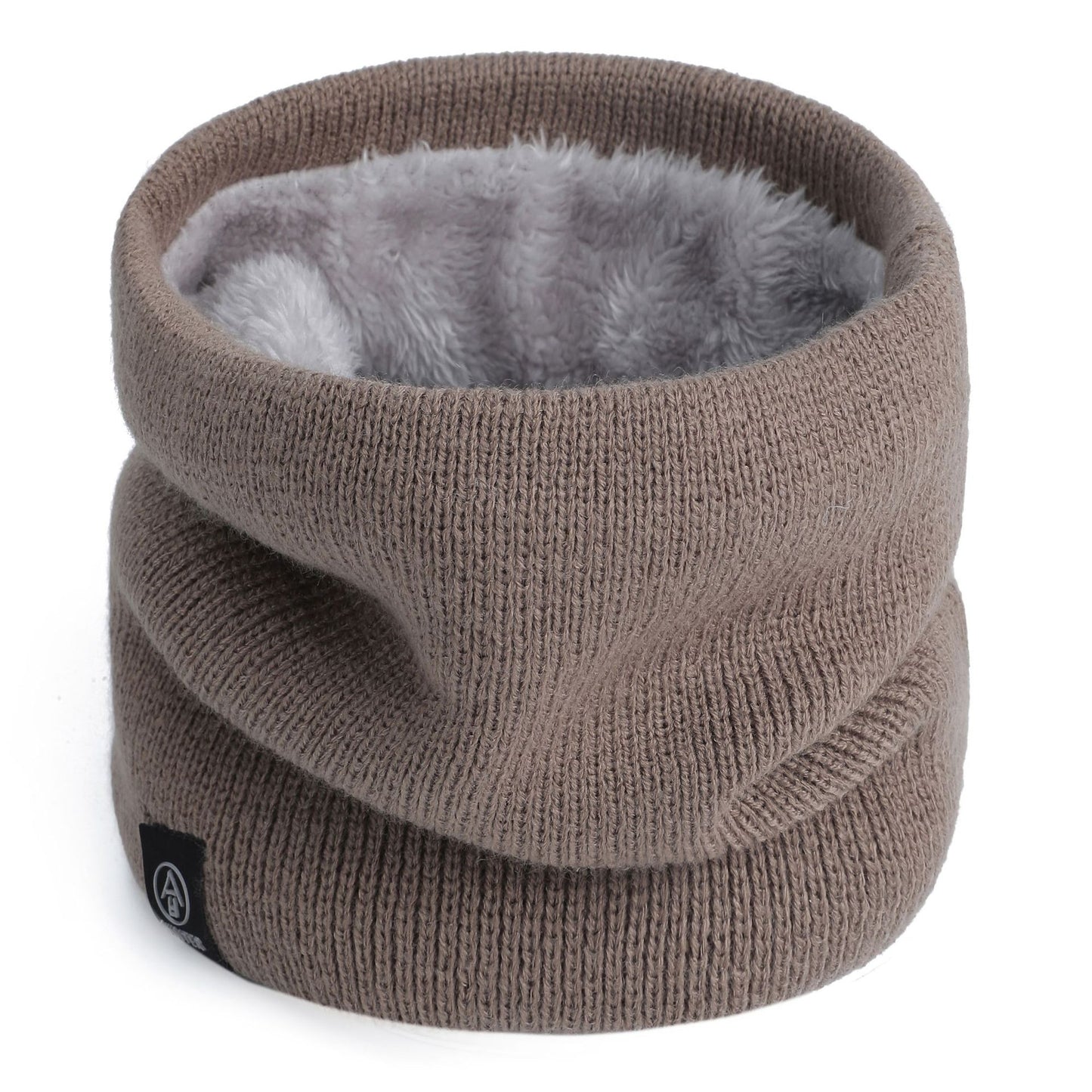 Knitted Wool Scarf Plain Weave Men's And Women's Warm Jacket Scarf