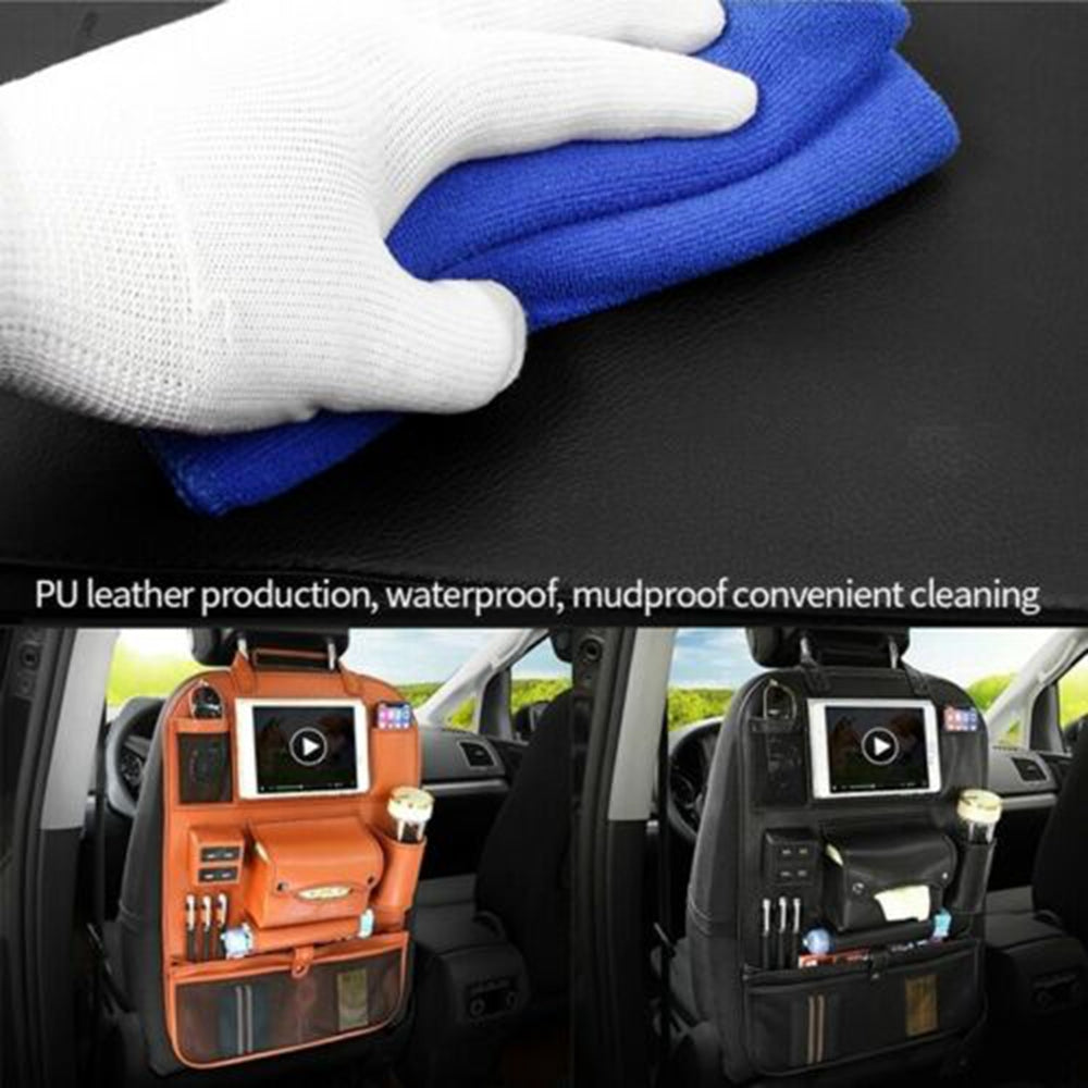 Car Backrest Storage Bag Multifunctional