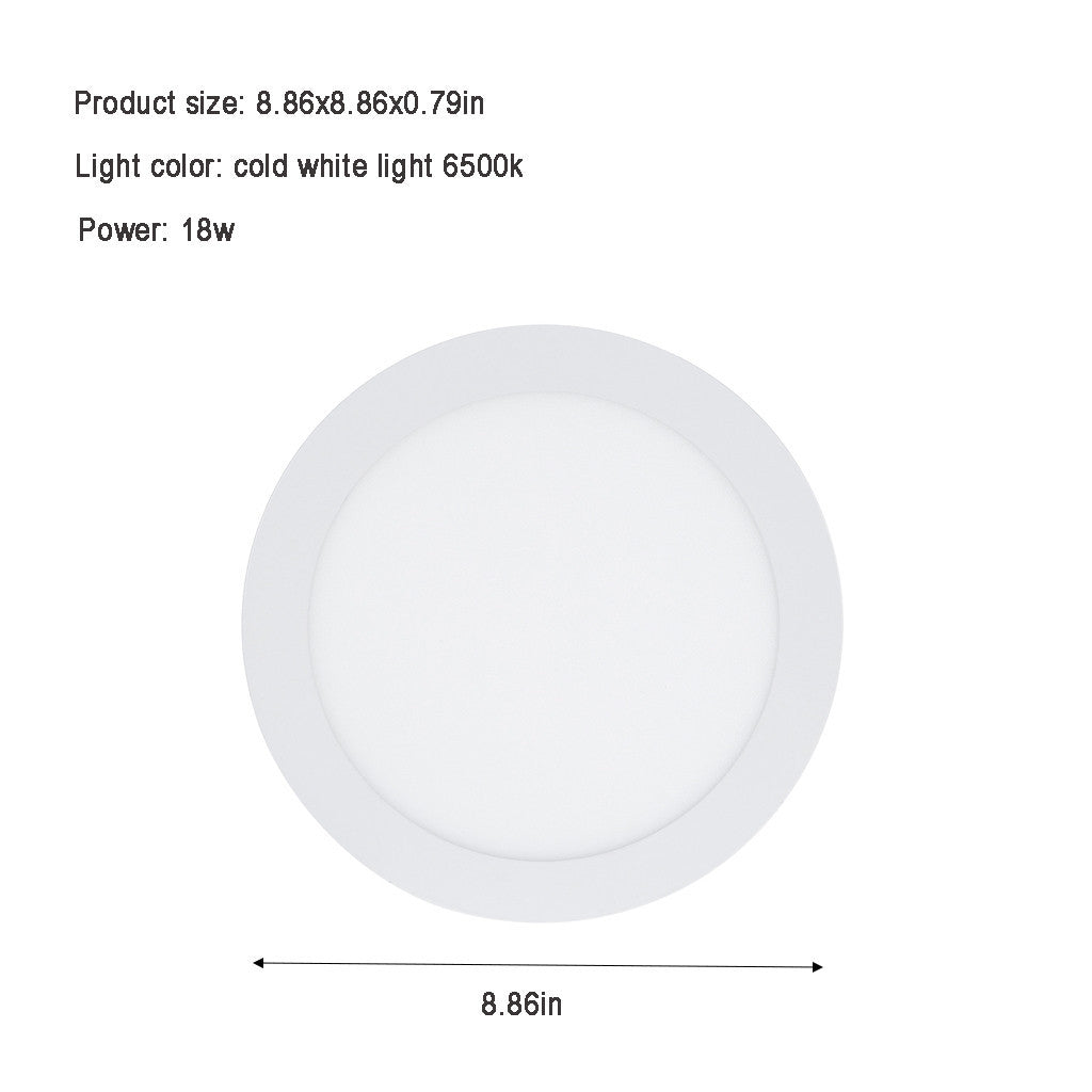 LED Recessed Ceiling Panel Down Lights Bulb Slim Lamp Fixture Panel Light