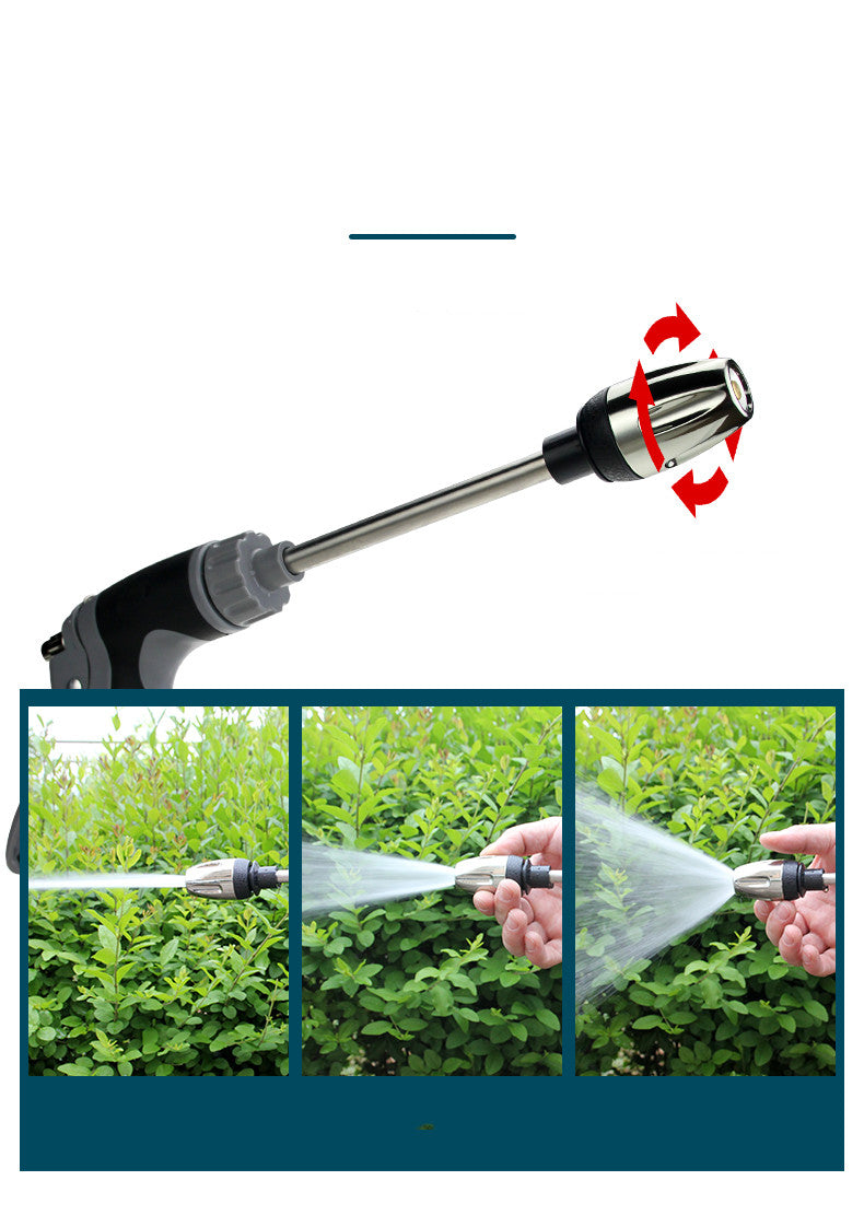 High-pressure car wash water gun household water pump set