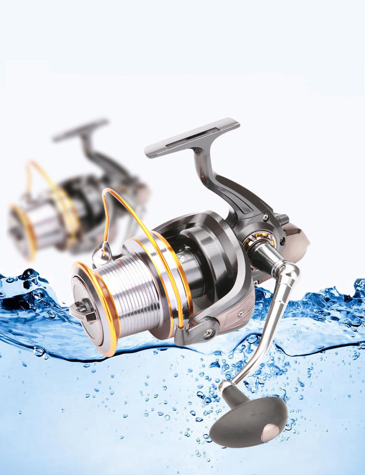 9000 Type Long-Distance Caster Fishing Feel Spinning Wheel
