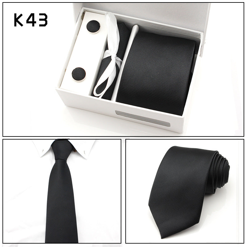 Six-piece men's formal tie