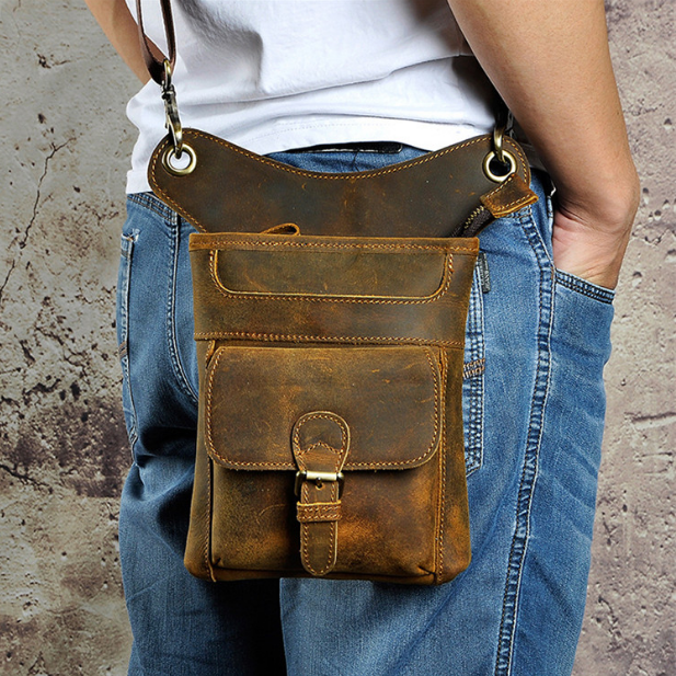 Personalized leather purse