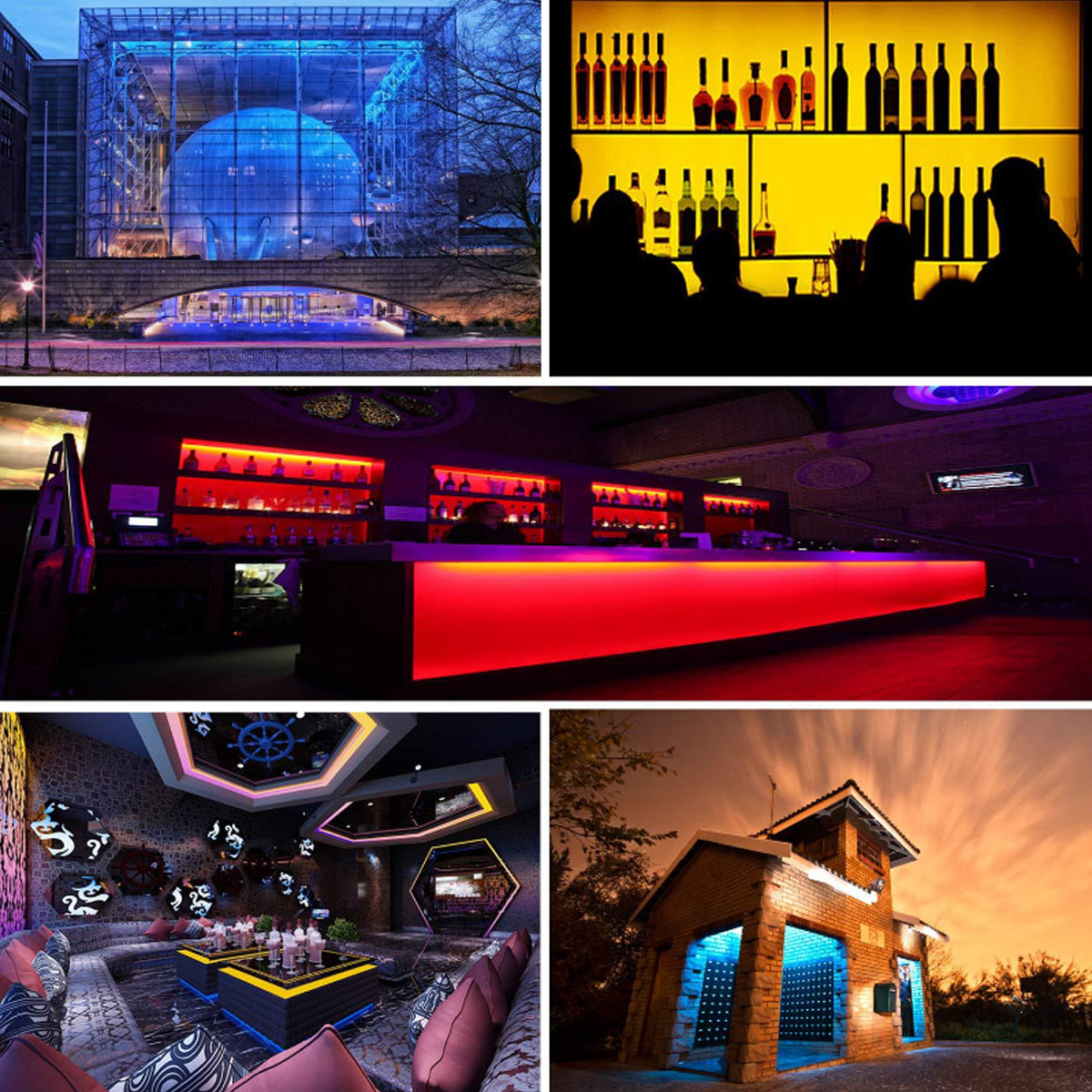 Bakeey 5V USB Power LED Strip Lights 3528 RGB TV Backlight Bluetooth APP Remote Music