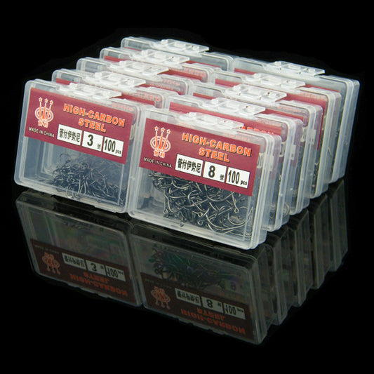 100 Boxed Fish Hooks