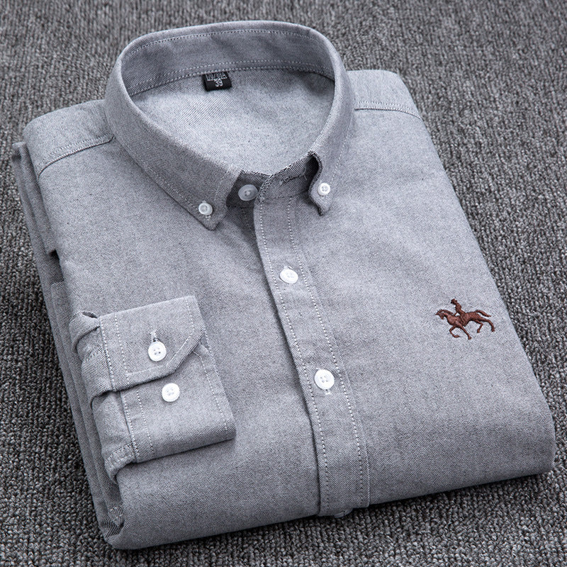 Oxford white shirt long sleeves