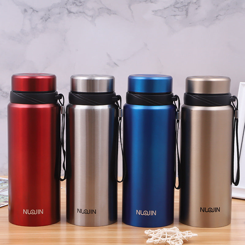 Mountaineering Travel Sports Double-layer Vacuum Insulation Pot
