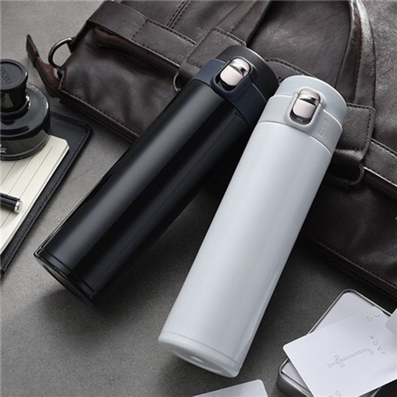 Car bounce easily stainless steel vacuum flask