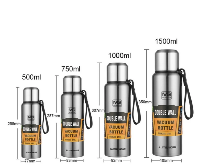 304 stainless steel double-layer vacuum flask