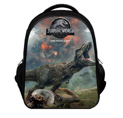 Dinosaur Children's Schoolbags Shoulder 3D Kindergarten Taipan Backpack Pupils 1-6 Years Boys 2-12 Years Ultralight