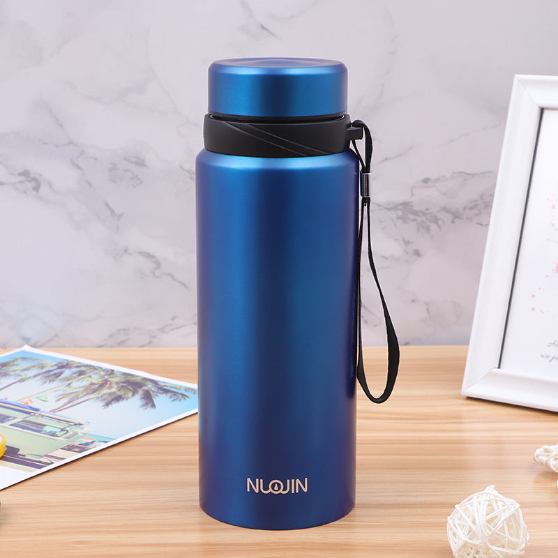 Mountaineering Travel Sports Double-layer Vacuum Insulation Pot