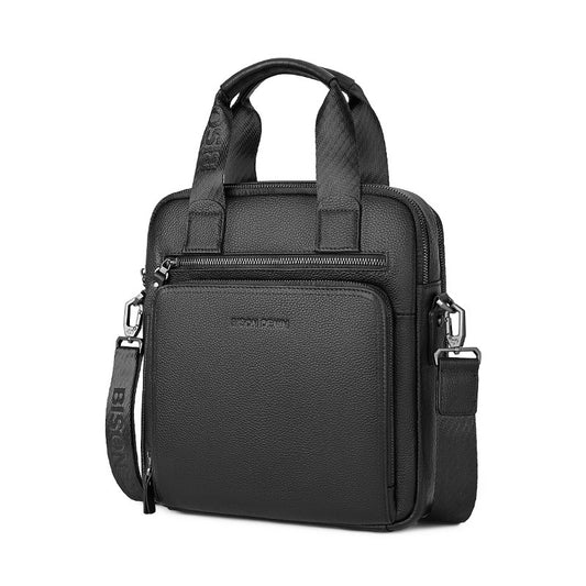 First layer cowhide shoulder messenger bag