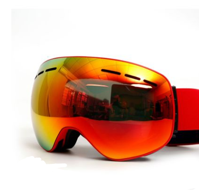 Double Layer Anti Fog Men's Large Spherical Ski Goggles
