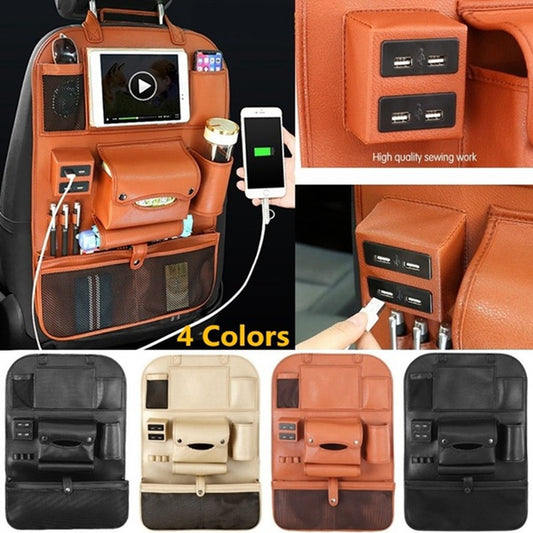 Car Backrest Storage Bag Multifunctional