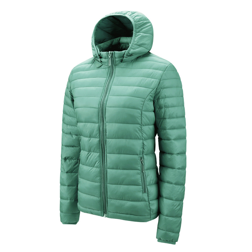 Hooded Cotton Padded Jacket Women's Hooded Jacket Short Padded Jacket