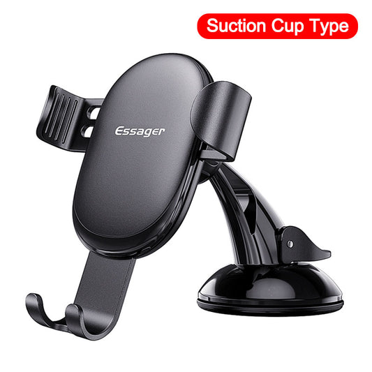 Suction Cup Gravity Car Navigation Bracket