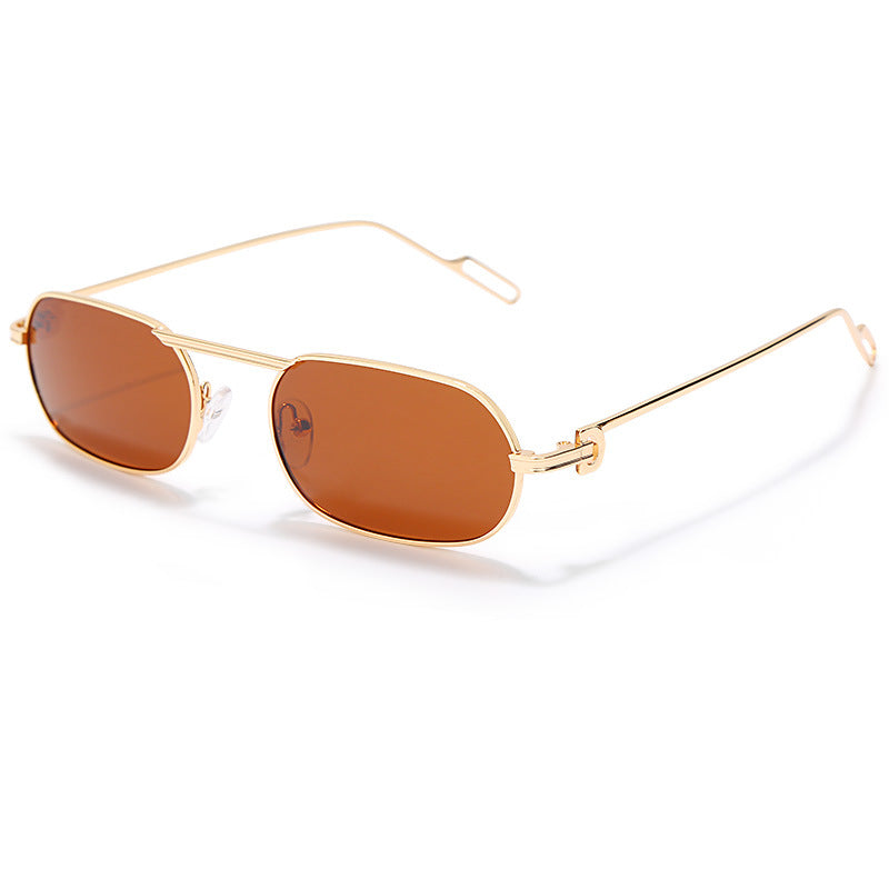 JASPEER Lunettes De Soleil Retro Polarisees Pour Hommes Et Femmes, Rectangulaires, Marque De Luxe, De Styliste, UV400, Pour La Conduite, Nouvelle Collection