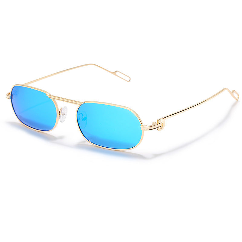 JASPEER Lunettes De Soleil Retro Polarisees Pour Hommes Et Femmes, Rectangulaires, Marque De Luxe, De Styliste, UV400, Pour La Conduite, Nouvelle Collection