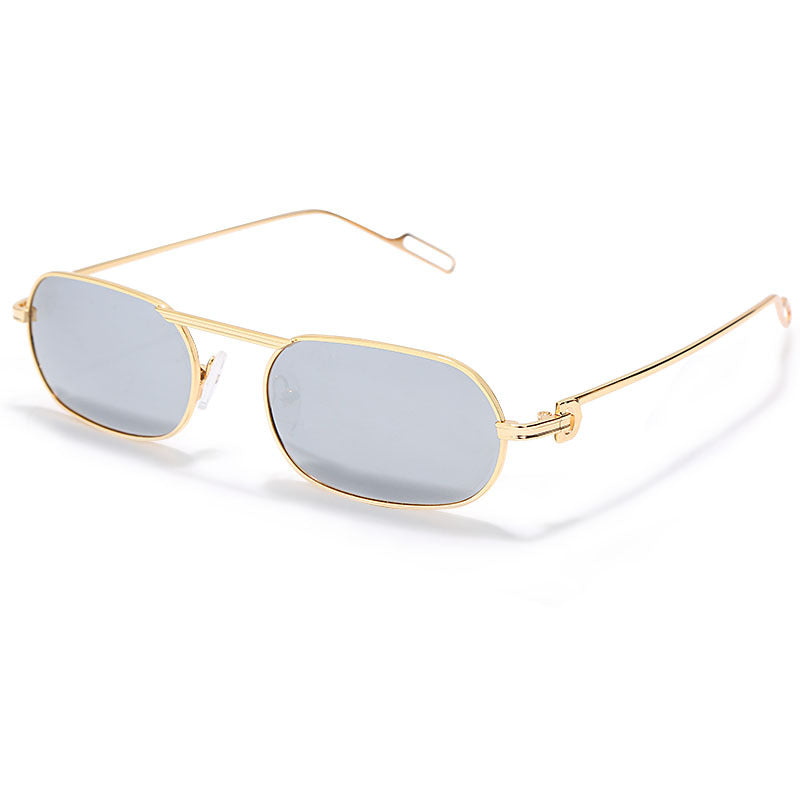 JASPEER Lunettes De Soleil Retro Polarisees Pour Hommes Et Femmes, Rectangulaires, Marque De Luxe, De Styliste, UV400, Pour La Conduite, Nouvelle Collection