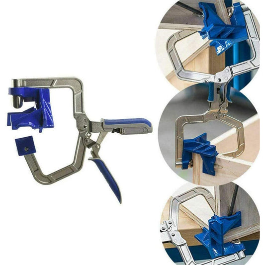 Home Cabinet Right Angle Clip Angle Fixed Hole Puncher 90 Woodworking Tool Clip