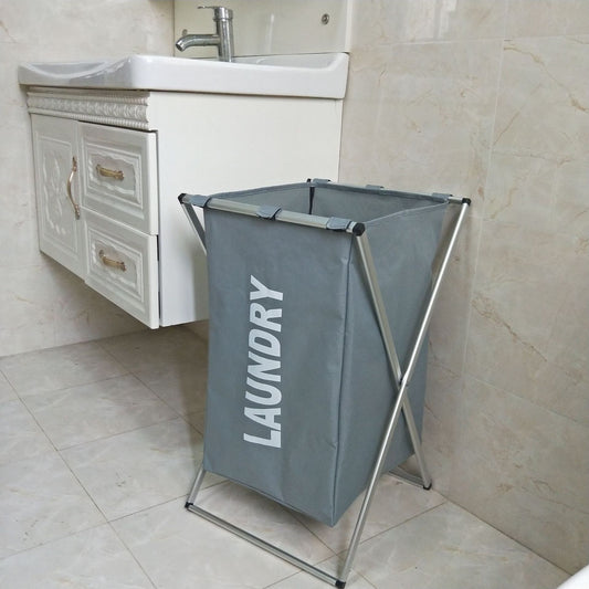 Simple Foldable Oxford Linen Hamper