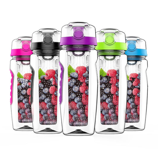 Fruit Infuser Juice Shaker Bottle Portable Climbing Camp Bottle