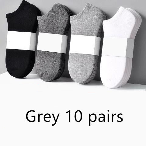 Men'S Boat Socks Short Tube Summer Thin Low-Cut Shallow Mouth Invisible Socks