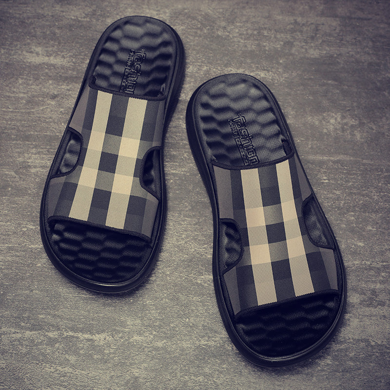 Men's Sandals Summer Soft-Soled Non-Slip Beach Shoes 2021 New Men's Shoes Casual Trend Outer Wear Sandals And Slippers Summer