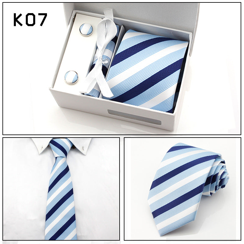 Six-piece men's formal tie