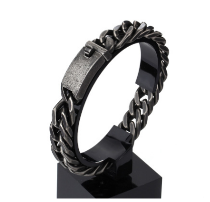 Vintage men's black chain