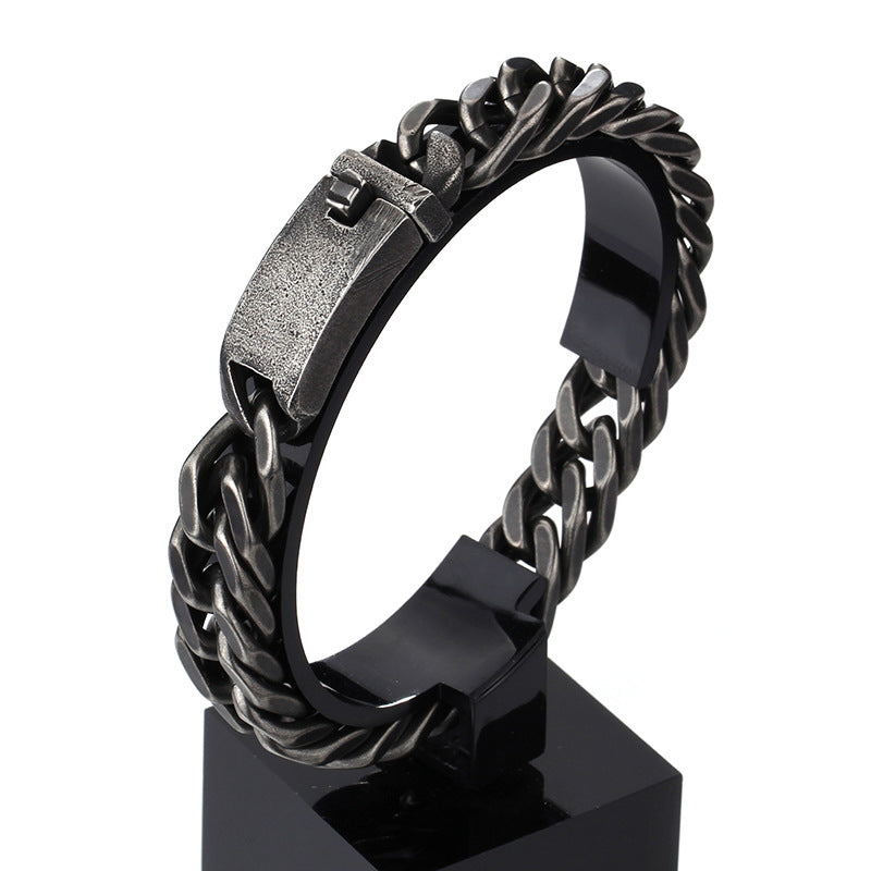 Vintage men's black chain
