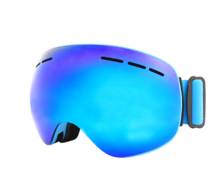 Double Layer Anti Fog Men's Large Spherical Ski Goggles