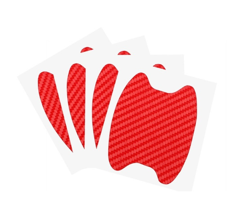 4pcs Scratch-Resistant Car Handle Stickers