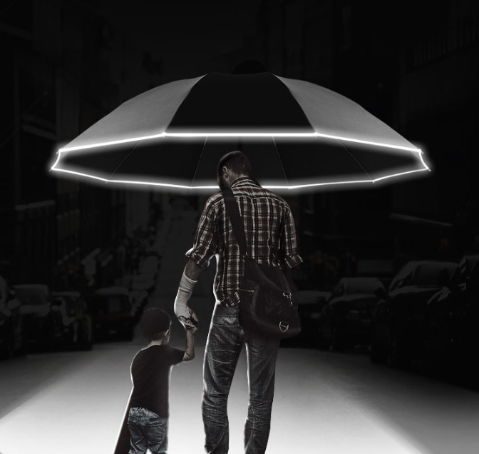 Fully automatic umbrella