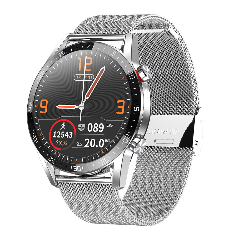 G5 Smart Watch Round Screen Always Bright Dial Multi-Language