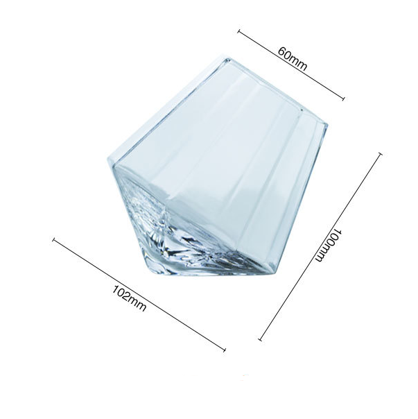 Diamond Cocktail Glass