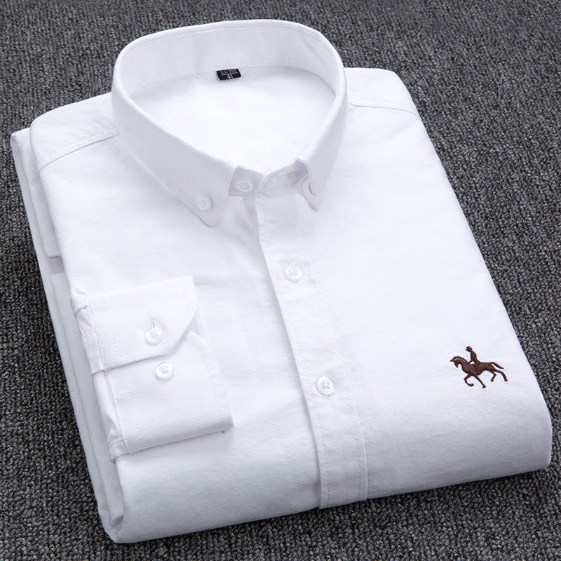Oxford white shirt long sleeves