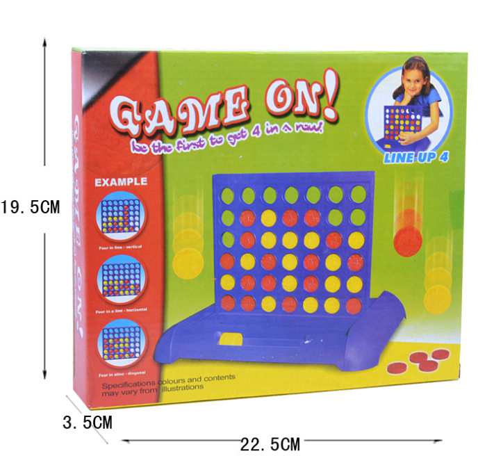 Three-dimensional four-game chess bingo five sons four-game chess children's chess toys puzzle parent-child board game
