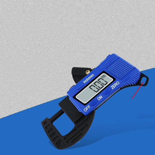 Digital Display Horizontal Thickness Gauge 0-12.7mm Jewelry Pearl Diameter