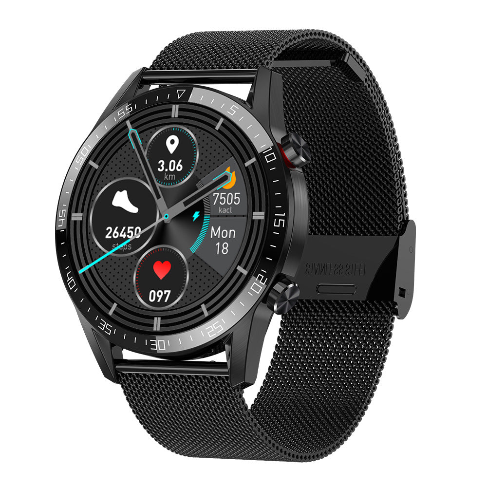 G5 Smart Watch Round Screen Always Bright Dial Multi-Language