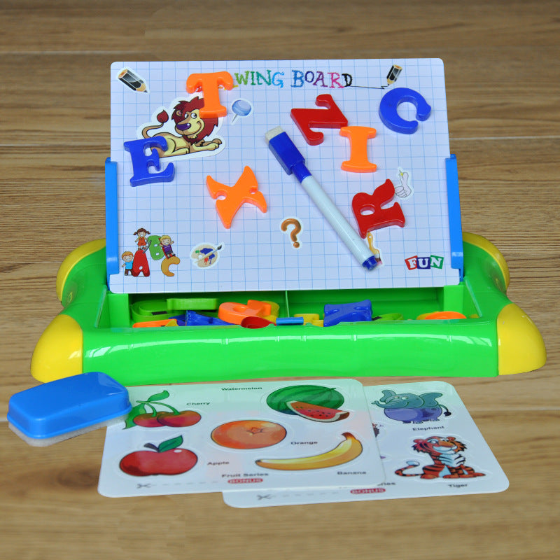 Preschool alphabet drawing board magnetic drawing board