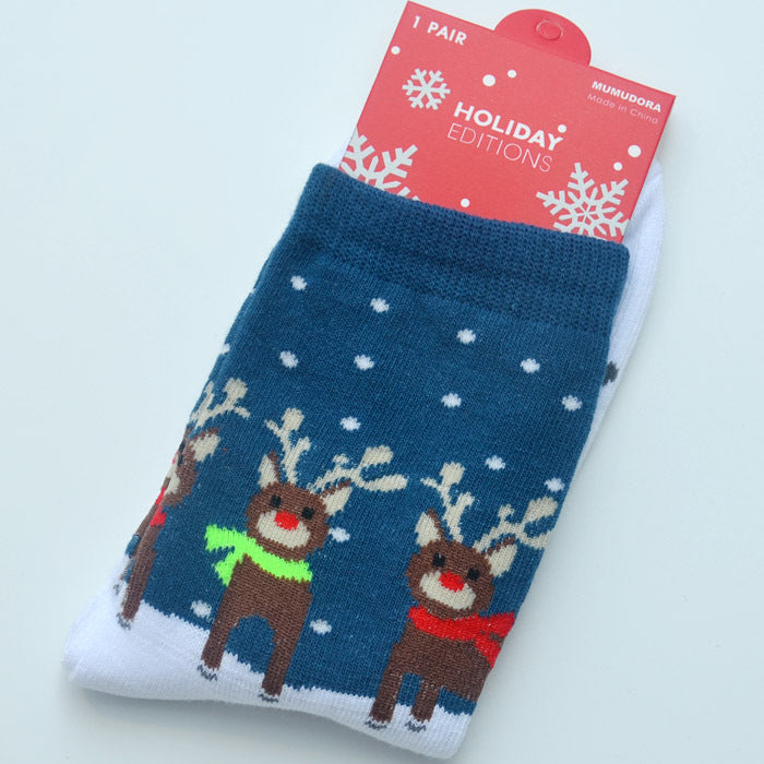 Pure Cotton Warm Socks Casual Cartoon