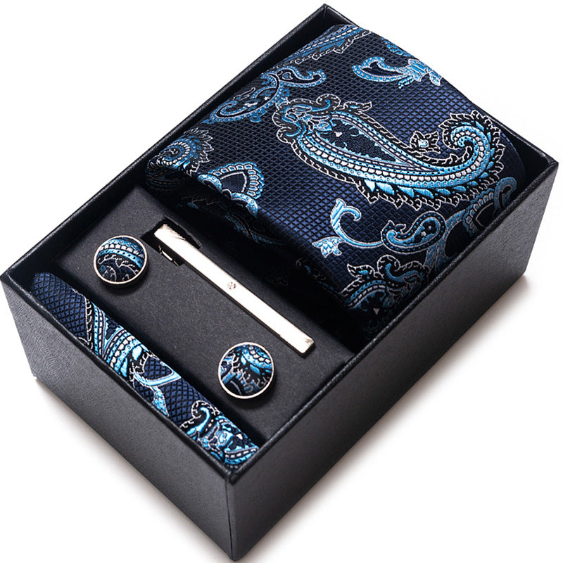 Formal Jacquard Yarn-dyed Business Professional Tie
