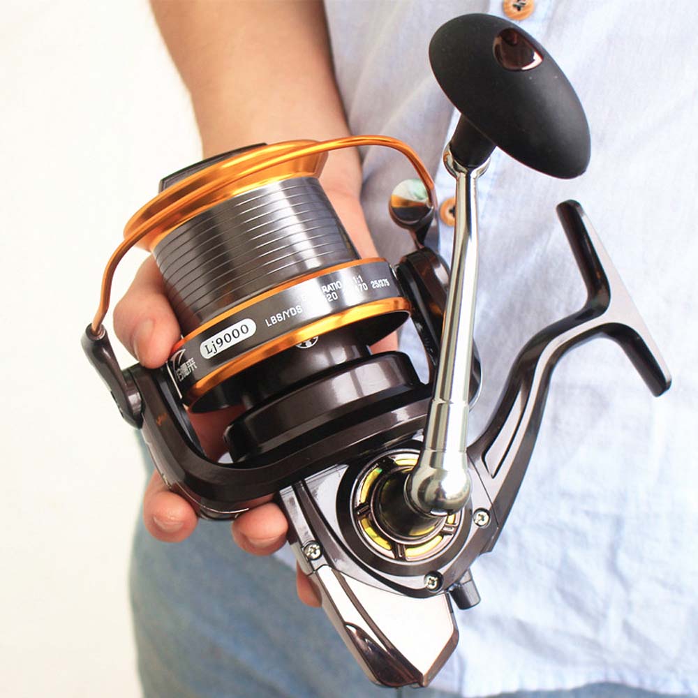 9000 Type Long-Distance Caster Fishing Feel Spinning Wheel